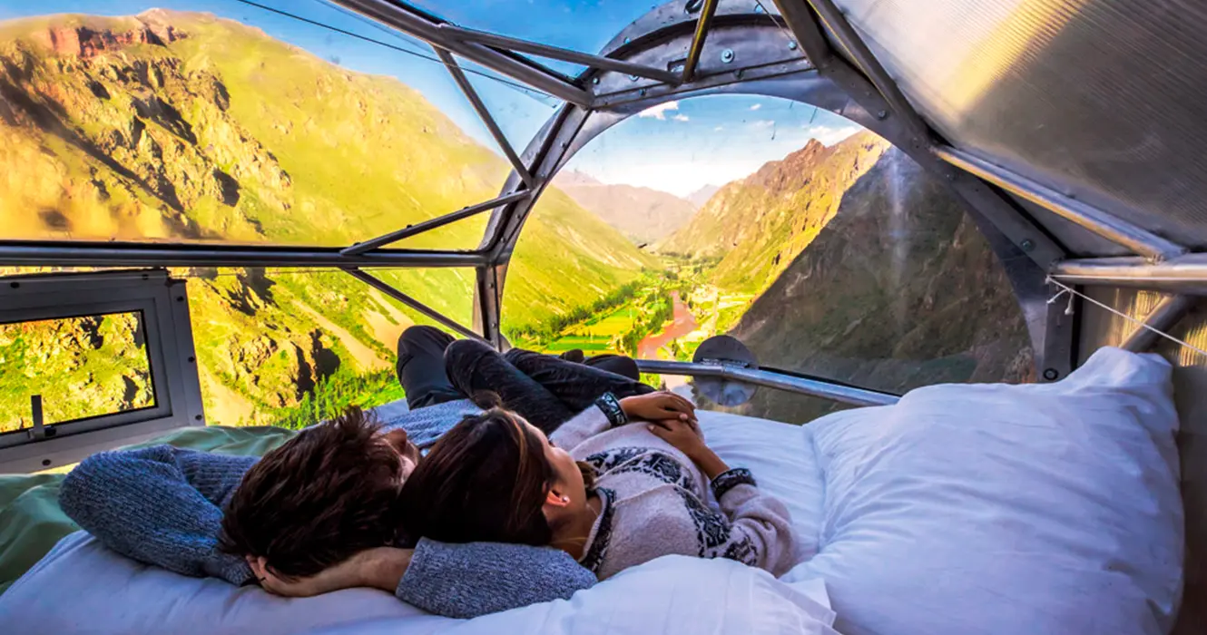 los mejores 3 hoteles en cusco, sky camp, sky lodge y mountain view