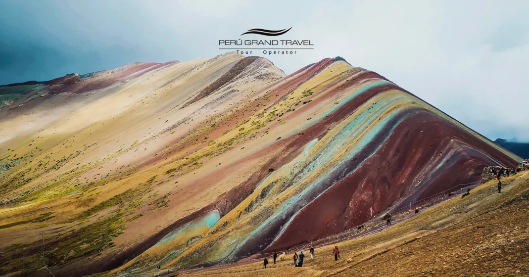 Elevación de Vinicunca en la parte final del sendero
