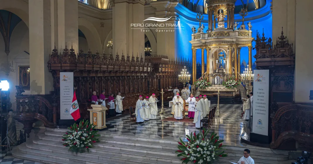 Misa del Domingo de Pascua en la Catedral de Lima