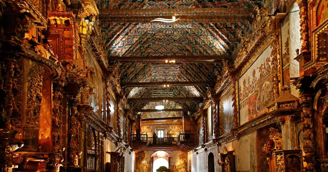 capilla sixtina de america, iglesia de andahualillas, iglesia de san pedro apostol de andahuaylillas, iglesias en cusco, templo de andahuaylillas, ruta del barroco cusco, Templo de Andahuaylillas