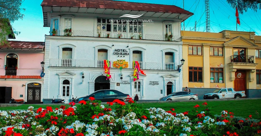 hotel casa blanca, hoteles en cajamarca, balcones en cajamarca, casac oloniales en cajamarca, hoteles para carnavales en cajamarca