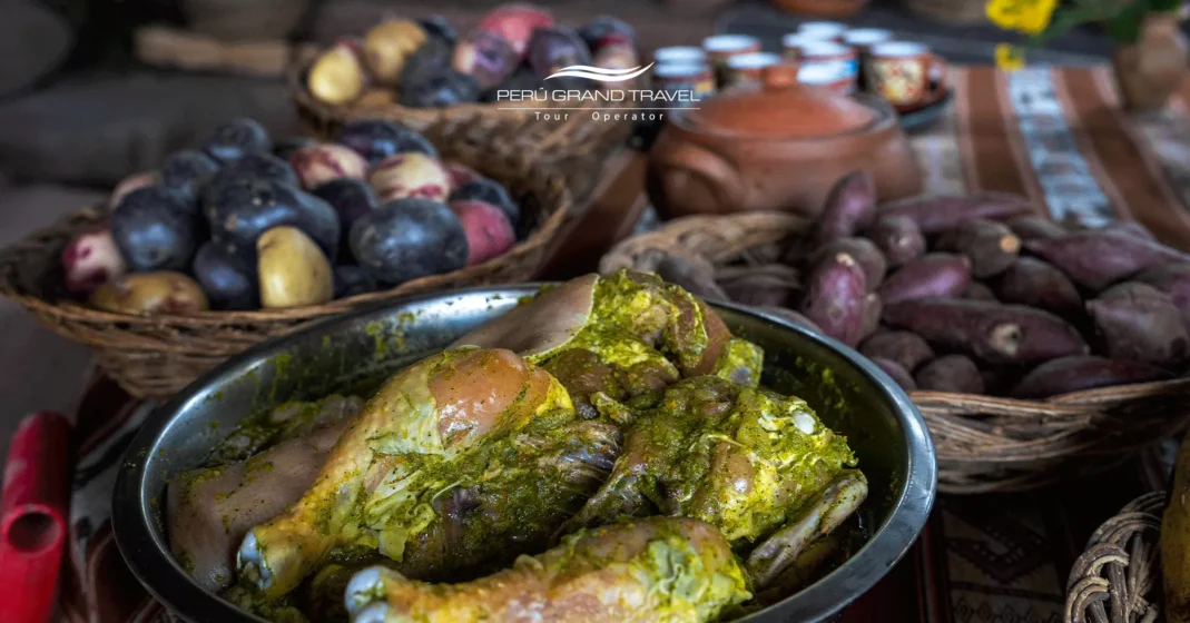 ingredientes para pachamanca