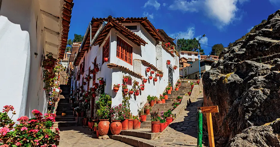 lugares para visitar en cusco - calle siete borreguitos en san blas