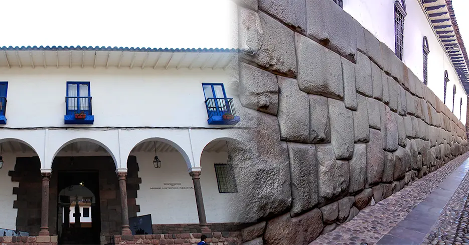 museo historico regional y calle Hatun Rumiyoc piedra de los 12 angulos