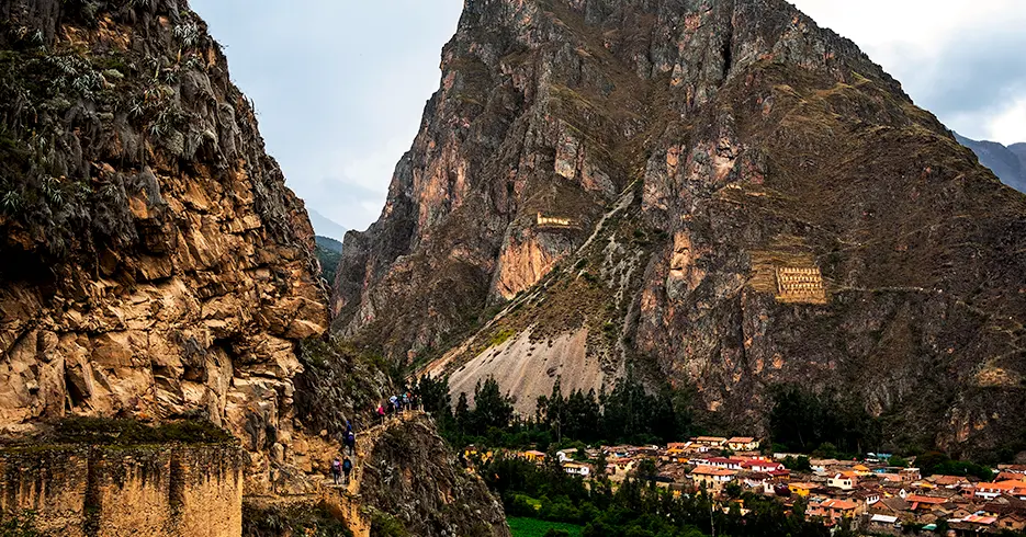 ollantaytambo en el valle sagrado de los incas, incluido en el boleto turistico Cusco