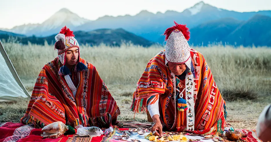 pagos y permisos a la pachamama y a los apus de los andes para la boda andina