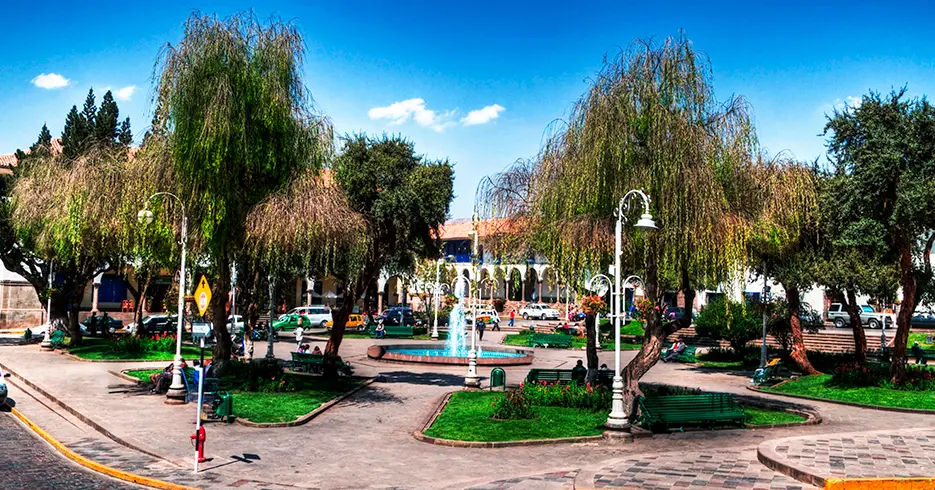 plaza regocijo cerca de la plaza de armas Cusco