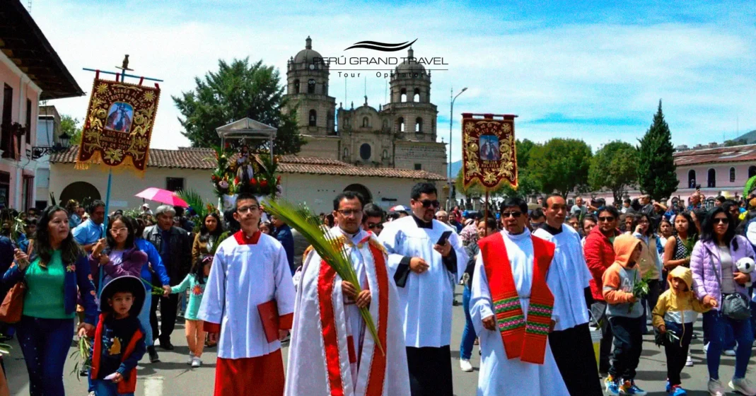 procesion de semana santa en cajamarca