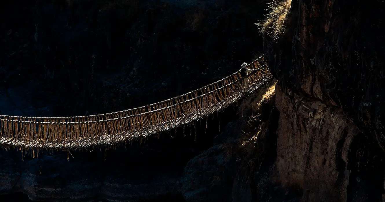 Qeswachaka el ultimo puente inca