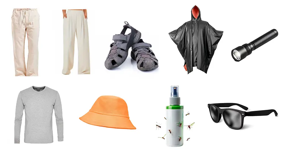 que ropa llevar a peru, selva peruana