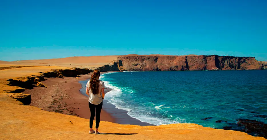 reserva nacional de paracas y las islas ballestas peru