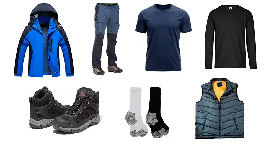 que ropa usar en peru, trekkings en las montañas