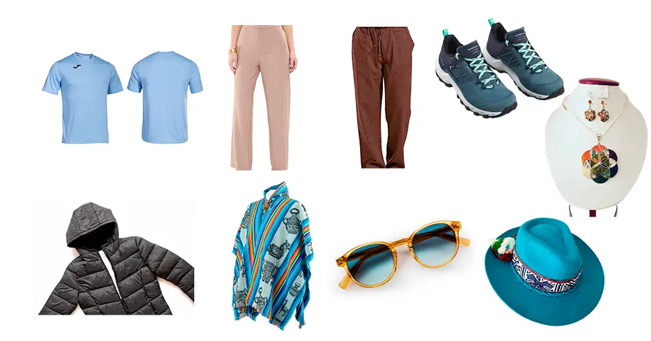ropa para viajar a machu picchu