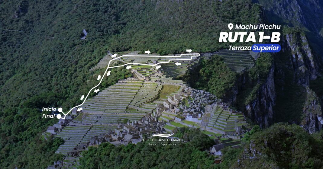 Machu Picchu Circuito 2 vs Circuito 1: 5 Diferencias Críticas que debes saber para 2026 1 ruta 1-B de Circuito 1 machu picchu terraza superior