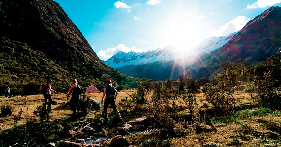 trekking en huaraz, santa cruz experiencia inolvidable