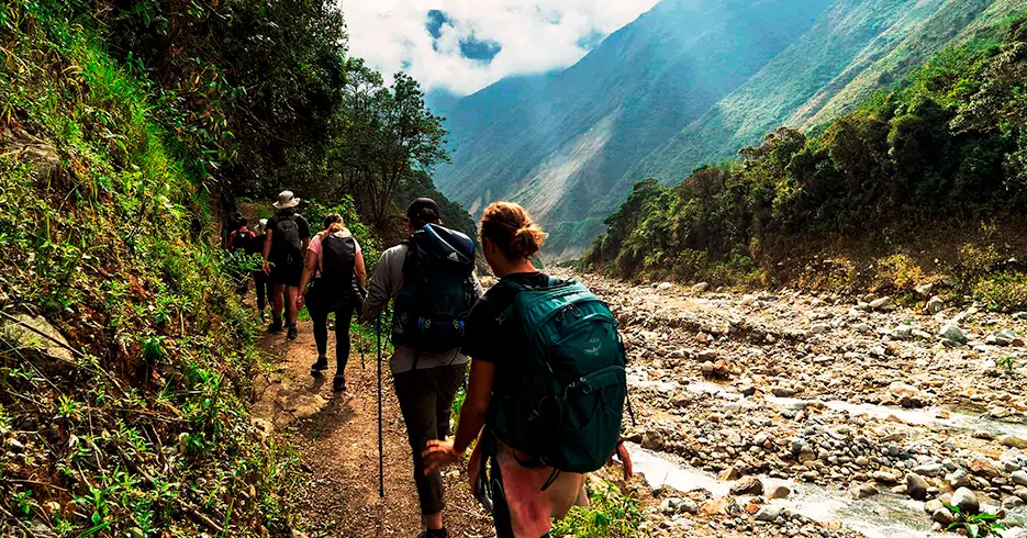Salkantay Trek: Otra forma de llegar a Machu Picchu 2 salkantay trek avanzando por la selva alta de la caminata