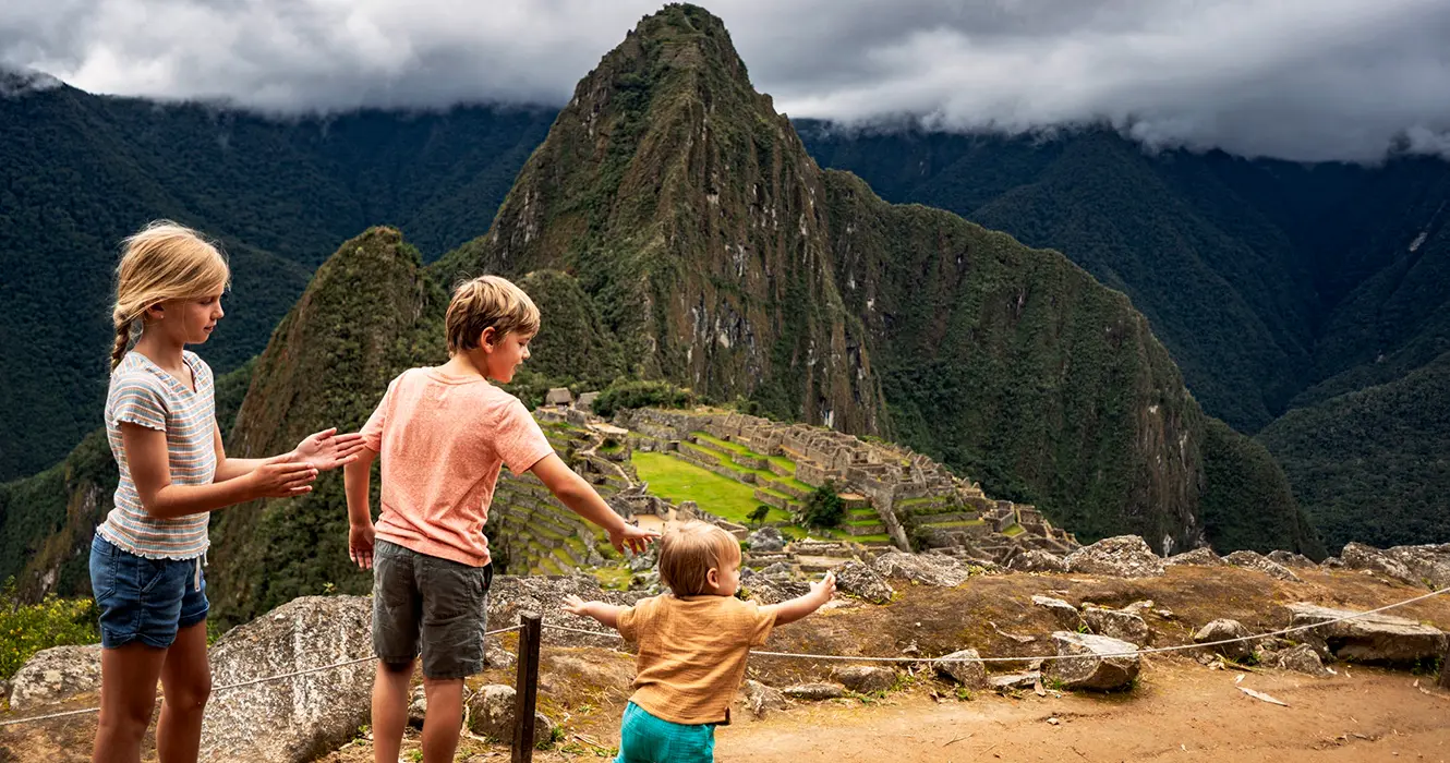 viajar a peru con niños a Machu Picchu - cusco