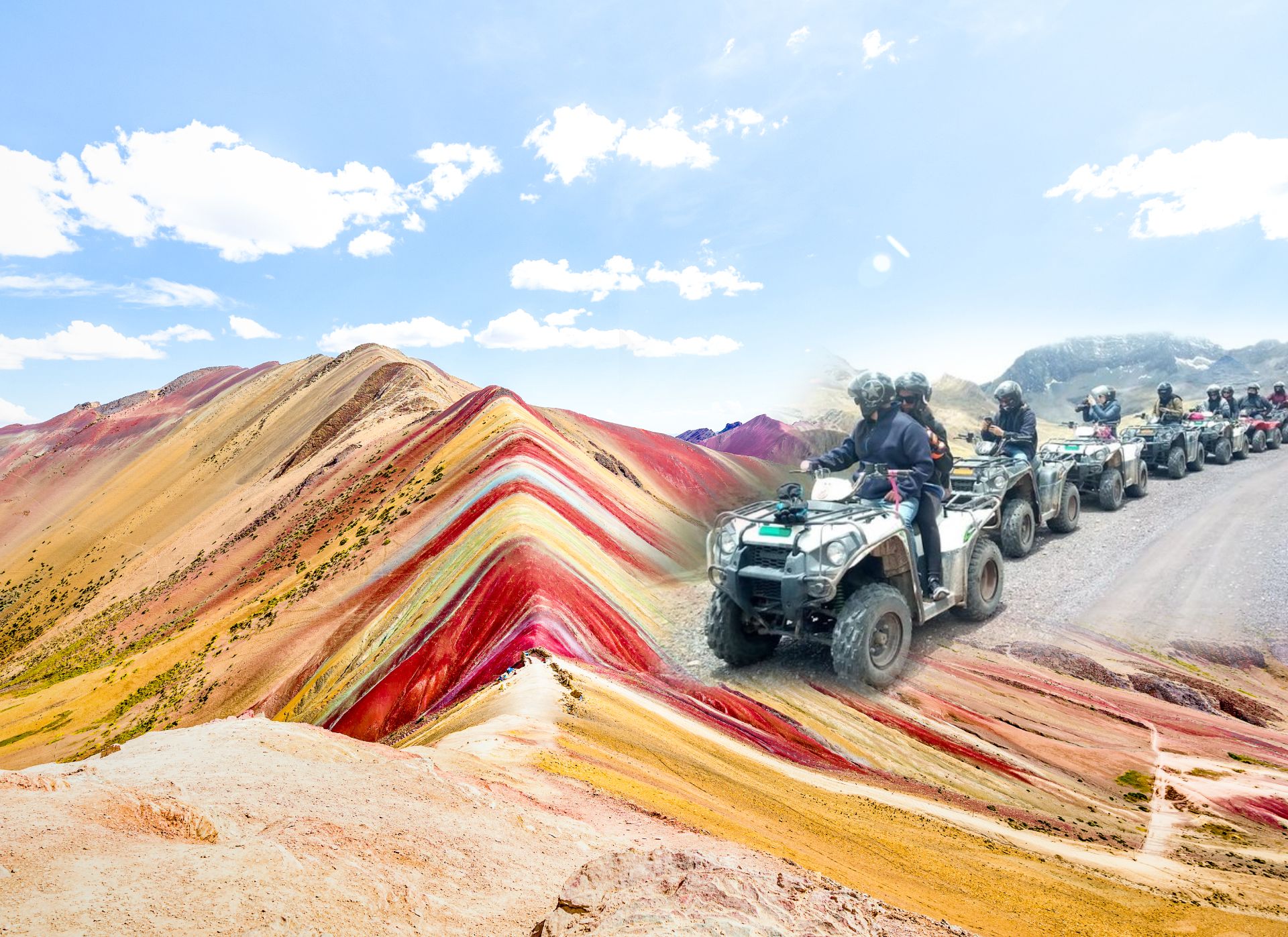 Montaña de 7 colores en Cuatrimoto- ATV